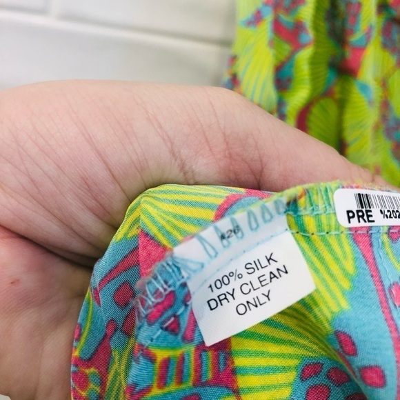 Bianca Coletti Silk Strapless Mini Dress Coverup - Picture 5 of 6